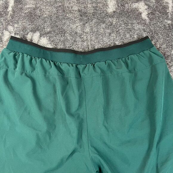 Fabletics The Fundamental II Short Men's XXL 7" Inseam Green Unlined Running - Picture 10 of 11